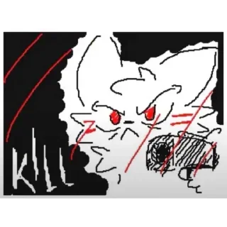 😠 emoji Канал: @KFgart 👈фурри/КВД. Telegram sticker 13 of 78