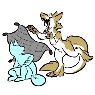 🐟 emoji Kaz and Ruse Telegram sticker 11 of 76