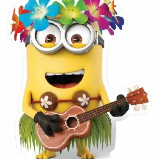 🎶 emoji minion Telegram sticker 24 of 79