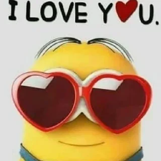 💗 emoji minion Telegram sticker 12 of 79