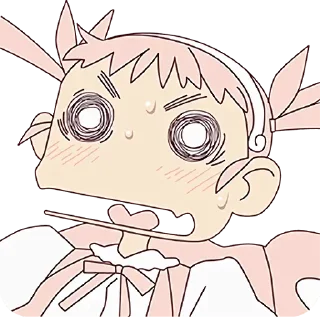 😱 emoji Anime college by @anime_stickerr Telegram sticker 10 of 84