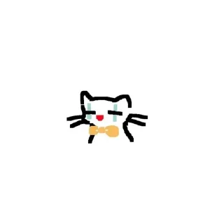 Sticker from Doodle cat @anime4_arts