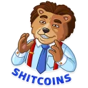 💩 emoji Bull & Bear Telegram sticker 18 of 35