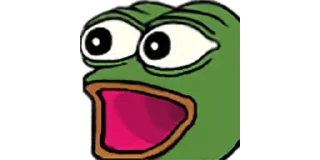 😲 emoji pepe Telegram sticker 11 of 109