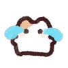 🐤 emoji ꒰  ྀི◞ ◟ ꒱  @mewsticks  ܀ ⊹ ˚ Telegram sticker 21 of 40