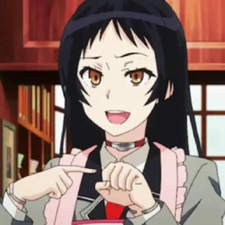 🖤 emoji Стикеры @anime_sticks Telegram sticker 12 of 40
