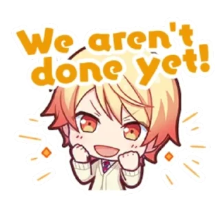 Sticker from Цукаса Тенма!||@gelyastickers