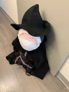 Sticker from IKEA shark