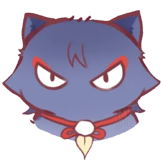 😡 emoji Cat Scaramouche @anime4_arts Telegram sticker 18 of 120