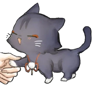 ☺️ emoji Cat Scaramouche @anime4_arts Telegram sticker 20 of 120