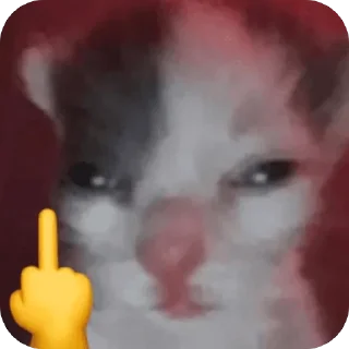 🫥 emoji MeowWw Telegram sticker 13 of 115