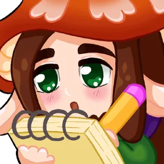 Sticker from Моримух і Грушка (twitch.tv/ggrusha_art)
