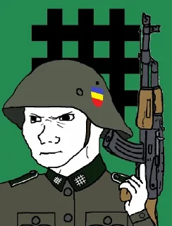 🔫 emoji Iron Guard @karikatyri — @stckrRobot Telegram sticker 15 of 120