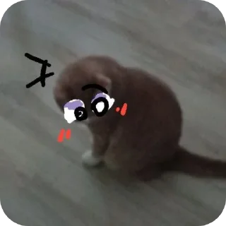 🐱 emoji На все случаи жизни / @shieldposts_beaver Telegram sticker 24 of 33