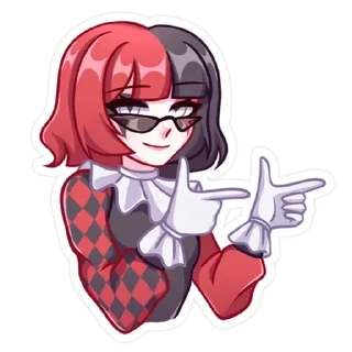 🤡 emoji маф почти без надписей @lolitastick Telegram sticker 19 of 48