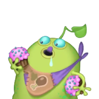😋 emoji My singing monster emoji stikers (от шэрми) Telegram sticker 22 of 42