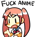 😒 emoji Weeaboo Starter Pack — @stckrRobot Telegram sticker 23 of 120