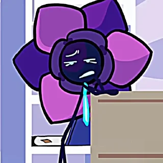 😔 emoji The waiting room. Telegram sticker 11 of 17