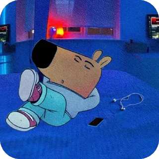 🫥 emoji Chill AF @ahmedface Telegram sticker 8 of 20