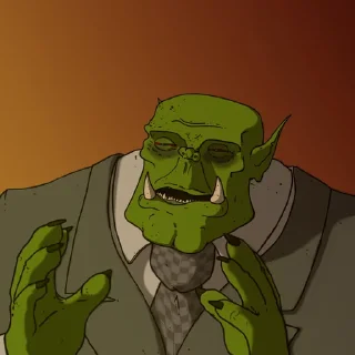 👐 emoji WH40K Orks Telegram sticker 20 of 117