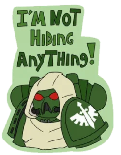 Sticker from WH40k