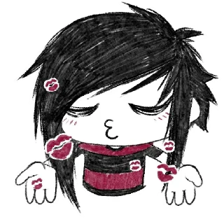 💋 emoji Больше стикеров 👉🏻 @stickertg4 Telegram sticker 14 of 36