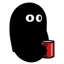 Sticker from Complete blackness by @s0untitled