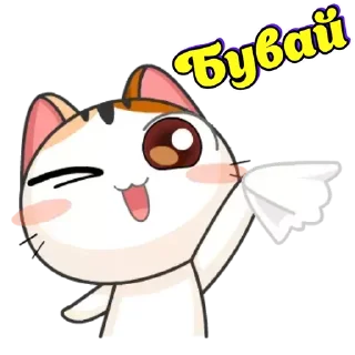 Sticker from Japanese Kitten