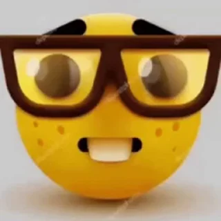🤓 emoji Впотоке Telegram sticker 16 of 102