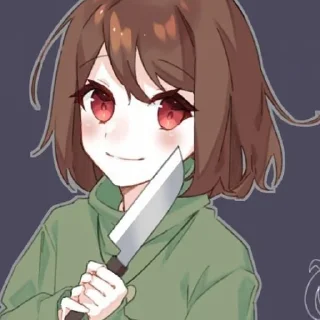 🌻 emoji ᴄʜᴀʀᴀ ᴅʀᴇᴇᴍᴜʀʀ  ꒰ @stickers_undertale ꒱ #2 Telegram sticker 20 of 52