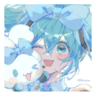 Sticker from ┄    °   🎧   (\ ⑅ /)   .   💿  ୧   °@DYPstikers•~. °.  ×