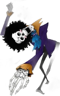 🌟 emoji Брук @One_6piece @MonkeyDLuffy_123 Telegram sticker 21 of 30