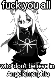 😒 emoji angelomorphy ➡️ @Ctikerubot Telegram sticker 11 of 45