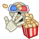 💀 emoji Больше стиков тут: @stikery4 Telegram sticker 24 of 25