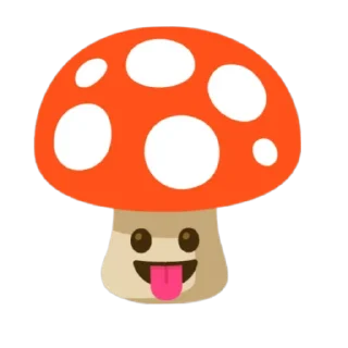 🍄 emoji Хайповие мухамори Telegram sticker 7 of 13