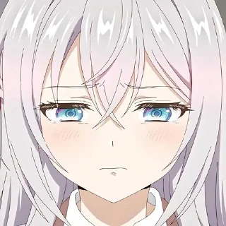 Sticker from Аля иногда кокентничает @anime_stickerr