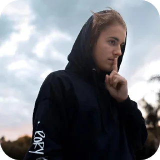 🤫 emoji @T_a_nk ДжастинБебрик Telegram sticker 18 of 120