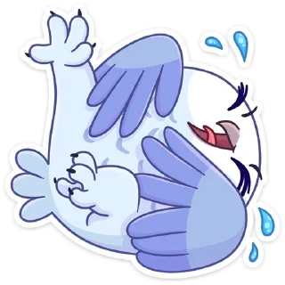 Sticker from Сова Плюша от @stickers_vk