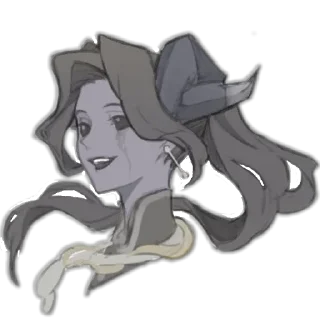 🙂 emoji Good night ~ Azrael Telegram sticker 16 of 120