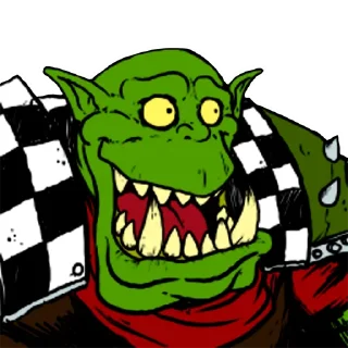 😄 emoji WH40K Orks Telegram sticker 13 of 117
