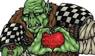 💚 emoji WH40K Orks Telegram sticker 19 of 117