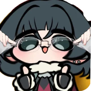 👓 emoji Крысотка @HoyoHorny Telegram sticker 8 of 120