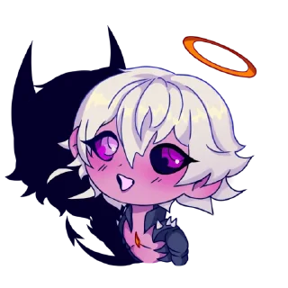 Sticker from Chibi mlbb художник: @hotmeatstuff