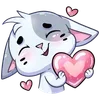 🥰 emoji ЯЯЯЯЯЯЯЯ ЛЮБЛЮЮЮЮЮ ТЕБЯЯЯЯЯЯЯ ➡️ @Ctikerubot Telegram sticker 8 of 90