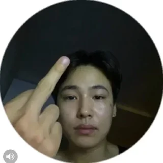🖕 emoji love yuki Telegram sticker 14 of 39