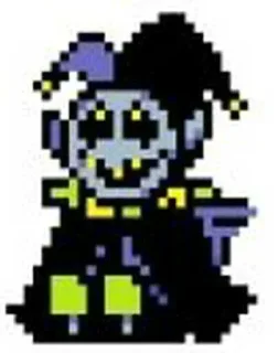 🙂 emoji Jevil the jester by @GTS152 Telegram sticker 11 of 120