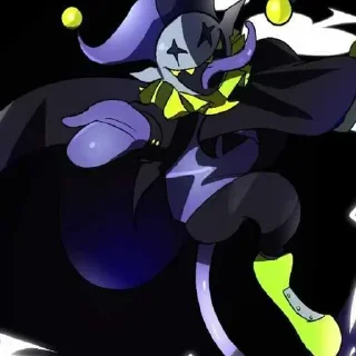 😁 emoji Jevil the jester by @GTS152 Telegram sticker 9 of 120