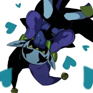 🥰 emoji Jevil the jester by @GTS152 Telegram sticker 20 of 120