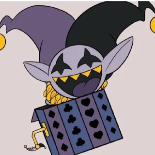😄 emoji jevil Telegram sticker 21 of 43