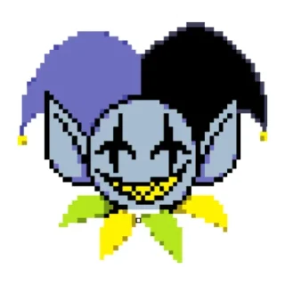 ☺ emoji Jevil Telegram sticker 21 of 65